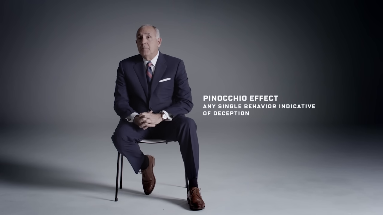 On-screen text defines concept.