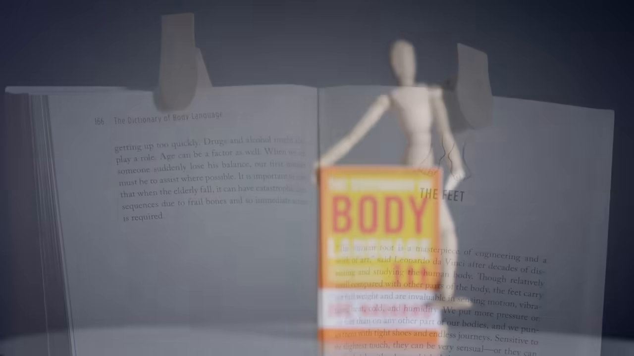 Mannequin and book title visible