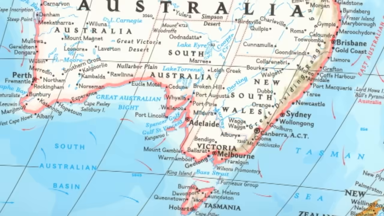 Map shows Traralgon clearly.