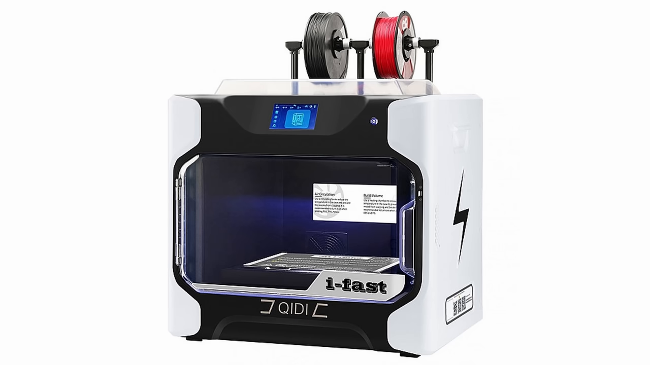 An image of the QIDI i-Fast 3D printer.